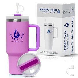 Hydro Task Hydro Last 40 oz Stainless Steel tumblers and travel mugs. (Light Purple 2.0)