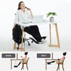 DMcore Canvas Foot Rest Hammock, Adjustable Mini Foot Rest Stand