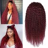 Weeybay Real Hair Wig for Women Wigs Curly Wave Human