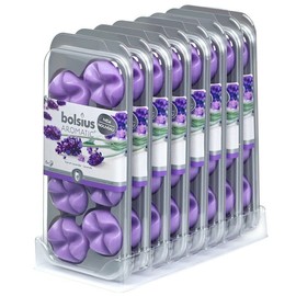 Pack of 64 bolsius Aromatic Wax Melts Wax Fragrances (8 x 8) (Lavender W77)