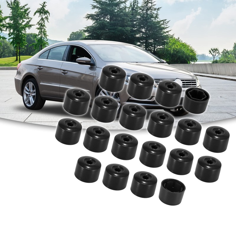ACROPIX 17mm Hexagon 21mm Round Wheel Lock Lug Bolt Nut