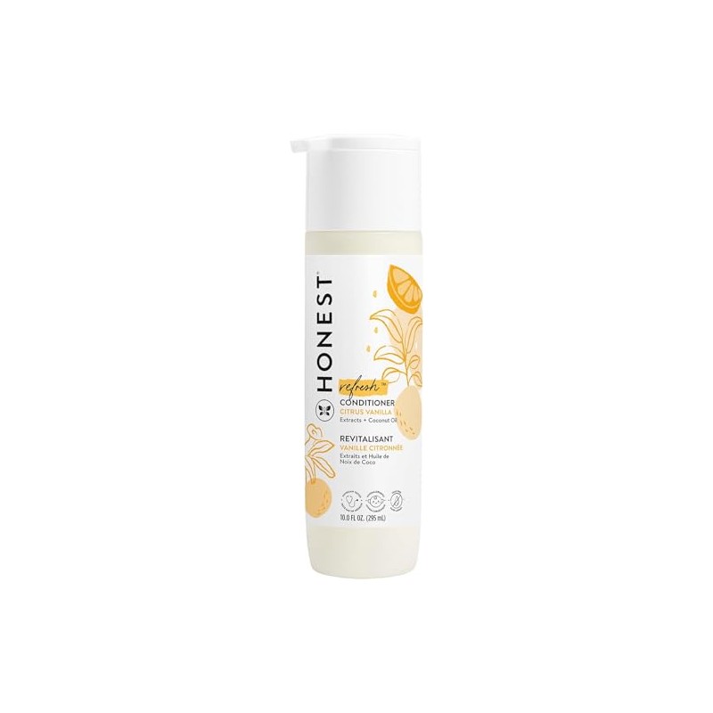 Honest Perfectly Gentle Acondicionador hipoalergénico con botánicos naturalmente derivados, vainilla