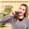 Fimary Chocolate Bar Mold - Non-Stick Chocolate Molds, Food Grade