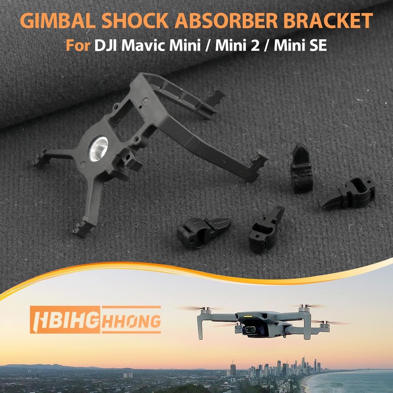Replacement for DJI MiNi 2 Gimbal Camera Shock Absorber Bracket
