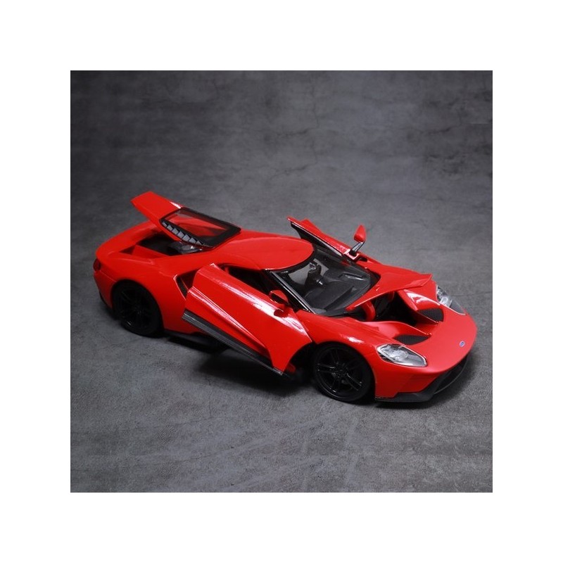 Maisto 1:18 2017 Ford GT Red Diecast Model Car Toy