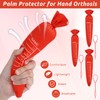 Skylety 3 Pcs Carrot Hand Contracture Orthosis Palm Protector Carrot