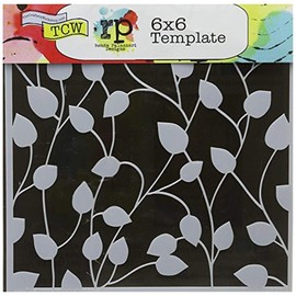 Crafters Workshop Template 6-inch x 6-inchClimbing Vine, Medium