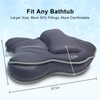 Poemland Extra Thick Large Bath Pillow With Neck,Back,Head Support For