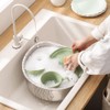FAB4HOME Washing Up Bowl Stainless Steel Washbasin Plastic-Free Kitchen Sink