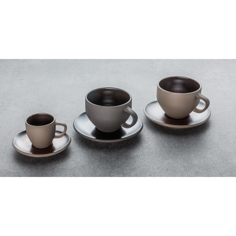 Rosenthal Junto Slate Grey 21540-405251-64770 Combination Cup Set of 2