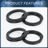 INFINAUTO Hub Centric Rings,56.6mm ID 73.1mm OD Car Wheel Hubrings