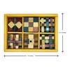 LMC Products Wooden Brain Teaser Puzzles 6 Pack - 3D