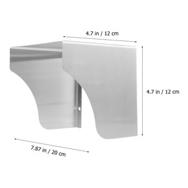 Outlet box protection cap power supply outdoor wireless housing cover electrical box splash proof shell rainproof cover plate protector socket cover socket electric car Metal