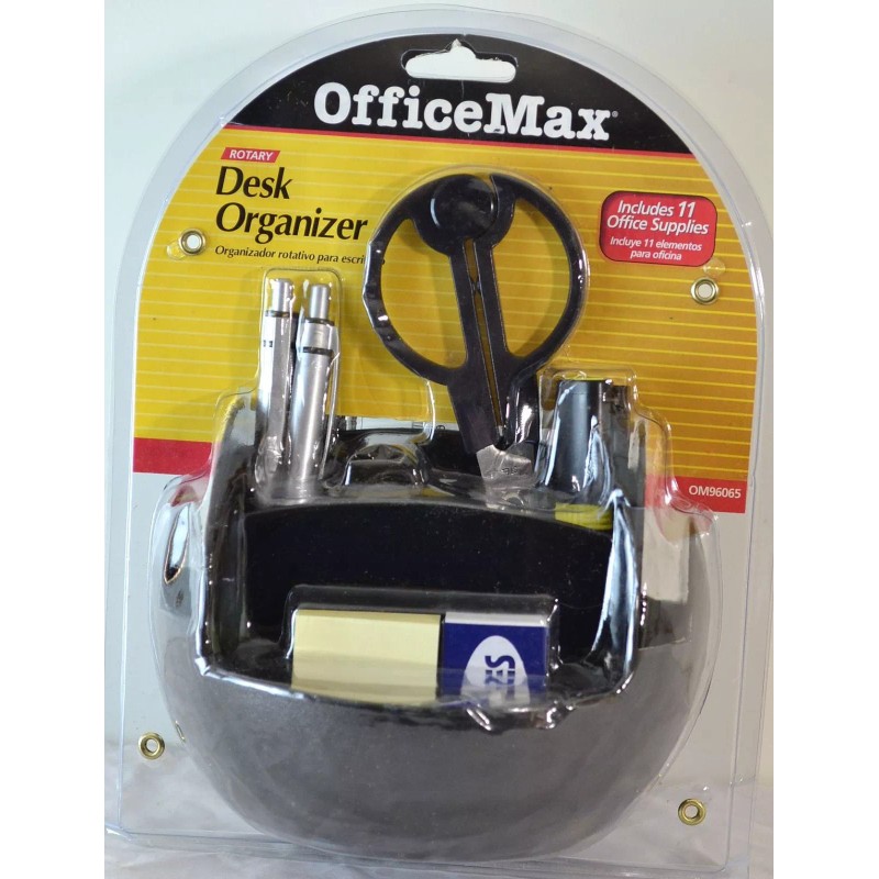 OfficeMax Rotary Desk Organizer