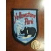 Vintage Yellowstone National Park Bear Geyser Embroidered Patch NEW Iron-On