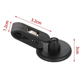 Kylewo Pack of 2 Windscreen Plastic Parking Permit Holder Clip Note Holder Car Windscreen Holder Tickets Clips