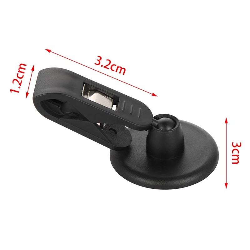 Kylewo Pack of 2 Windscreen Plastic Parking Permit Holder Clip