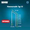Novus Tools NOVUS TOOLS Feindrahtklammern 14 mm "superhart", 5000 Tacker-Klammern