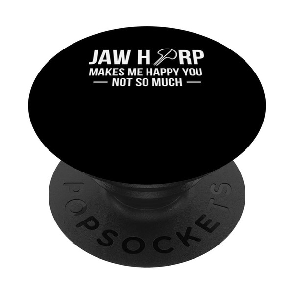 Jaw Harp Player Makes Me Happy PopSockets Standard PopGrip