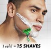 Gillette Mach3 Sensitive Mens Razor Blade Refills, 20 Count, Designed