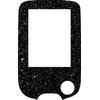 Freestyle Libre Gauge Sticker Glitter Edition (Black Glitter)