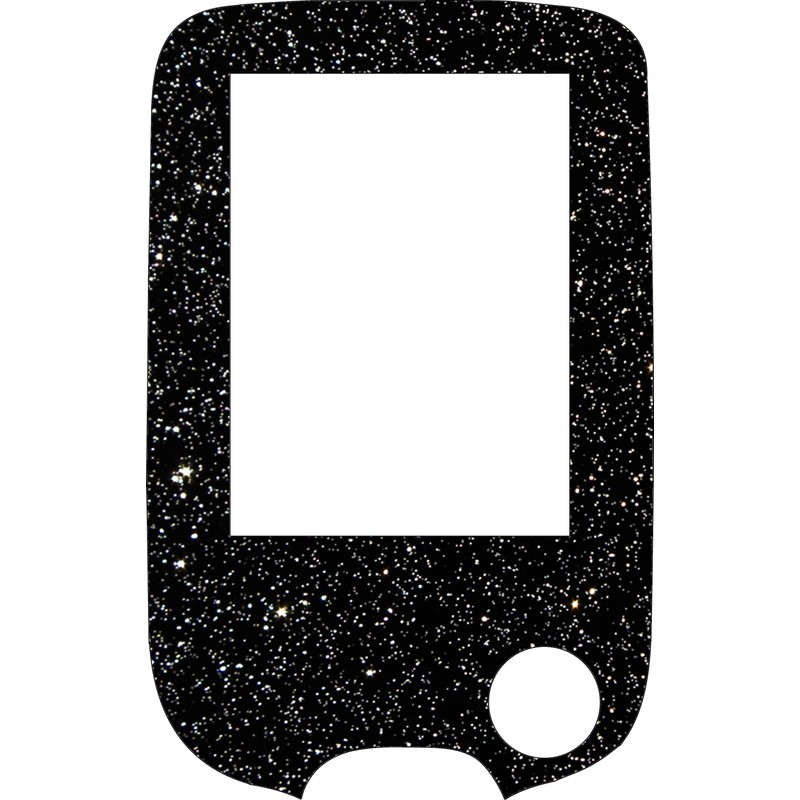 Freestyle Libre Gauge Sticker Glitter Edition (Black Glitter)