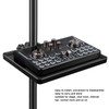 Microphone Stand Tray, 6.50 x 8.66 in Microphones Tand Holder