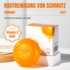 Vitamin C Seife 2er-Pack, Natürliche, Nach Zitrusfrüchten Duftende Reinigungs Soap,