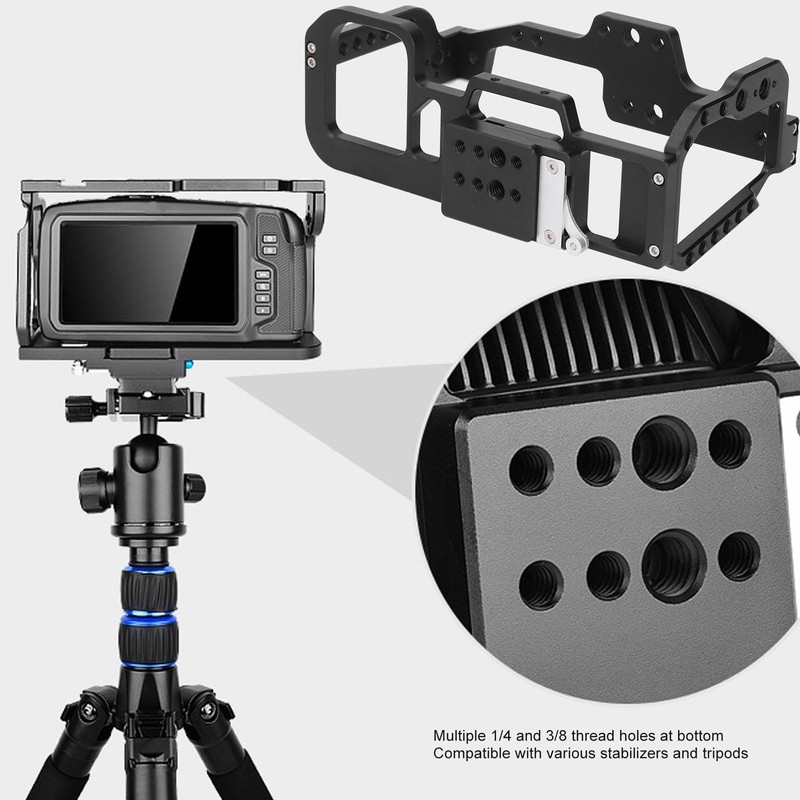 Camera Cage Kit with Quick Release, 1/4 and 3/8 Threads,