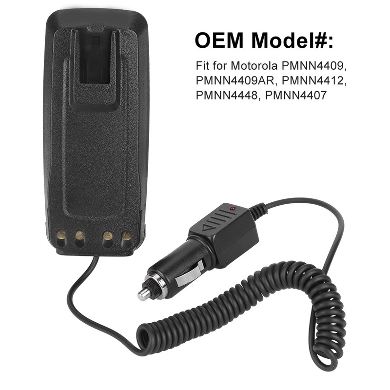 12V Battery Eliminator Box PMNN4409 for Two Way Radio Fit