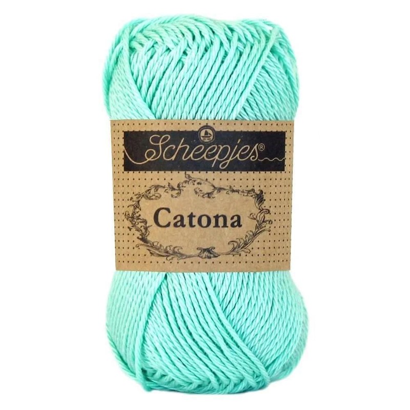 Catona Scheepjes Yarn 50gm Mercerized Cotton (504 Brick Red)