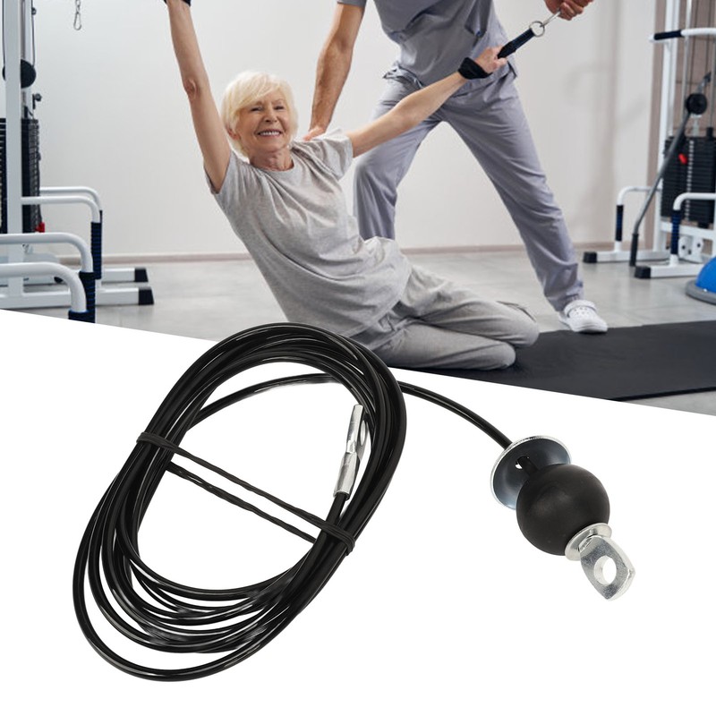 Fitness Pulley Cable 5mm Thick Heavy Duty Pulley System Replacement