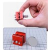Small Vise with Strong Spring Alloy Steel Adjustable Miniature Bench