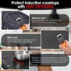 KitchenRaku 20.4 x 30.7 inch Large Induction Cooktop Protector Mat,