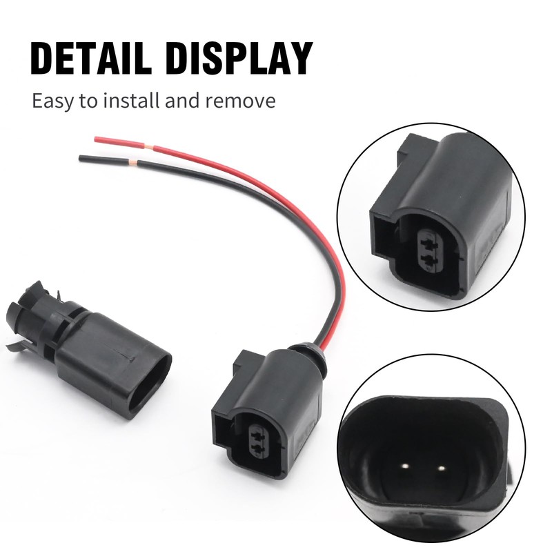 JUUDDENPARTS 1J0919379A Outside Air Temperature Sensor & Plug Ambient Sensor