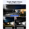 【2-Way Audio】 4MP Extend PTZ Security Cameras Wireless Outdoor