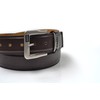 Ossi Leather Lined Jeans Belt in Brown (32" - 36")