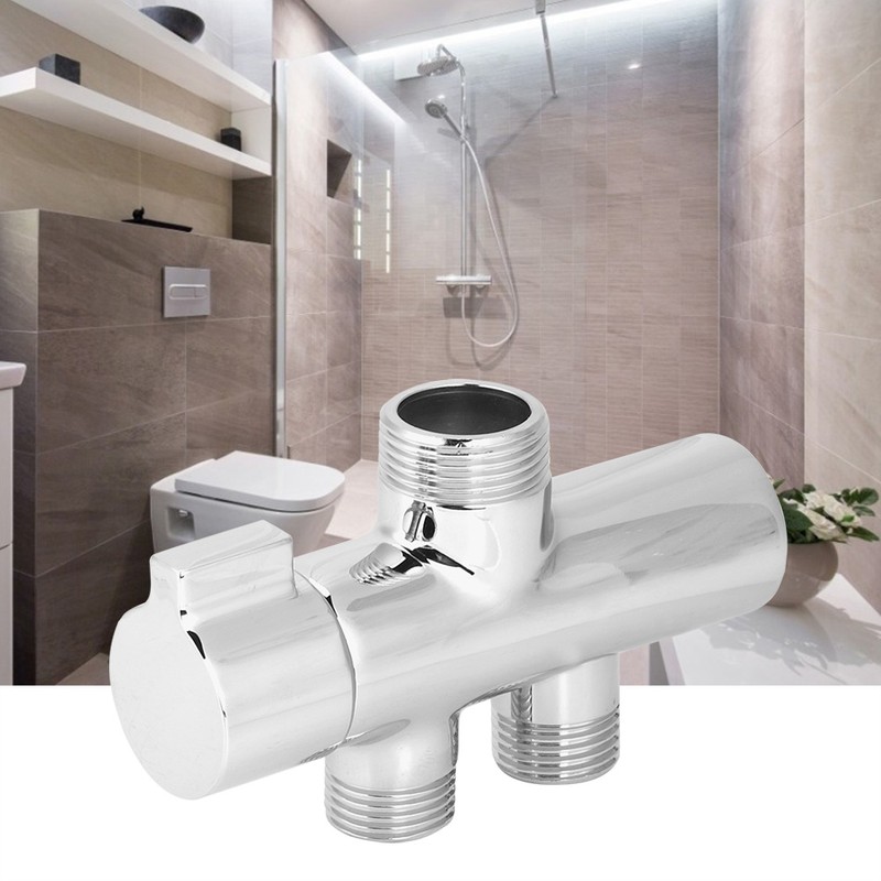 G1/2" Wall Mounted Shower Diverter Separator Shower Head Valve for