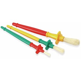 3 Jumbo Brushes in use.