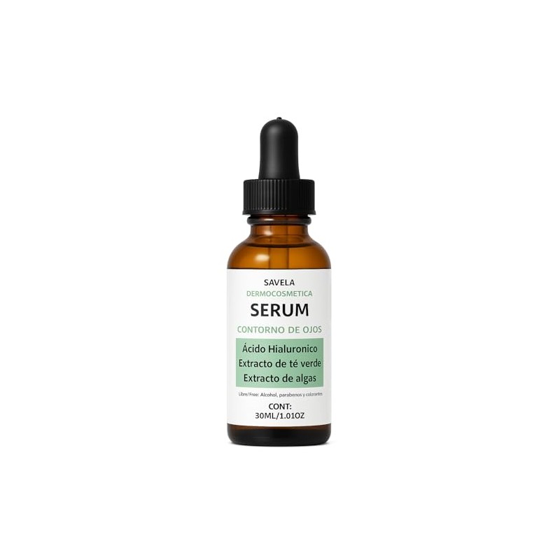 Serum Contorno de Ojos, Ácido Hialuronico, Extracto de Algas y