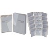 3.5 x 5-inch Silver Thin Edge TRIPLE PORTRAIT Photo Frames
