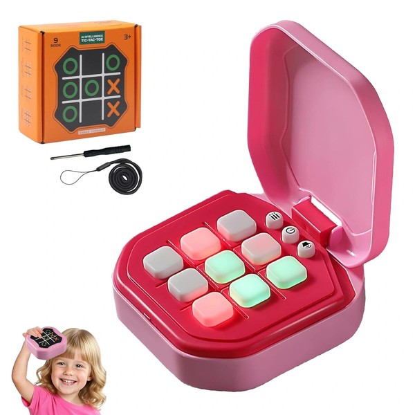 NMM Tic Tac Toe Electronic Handheld Game Console Smart Games