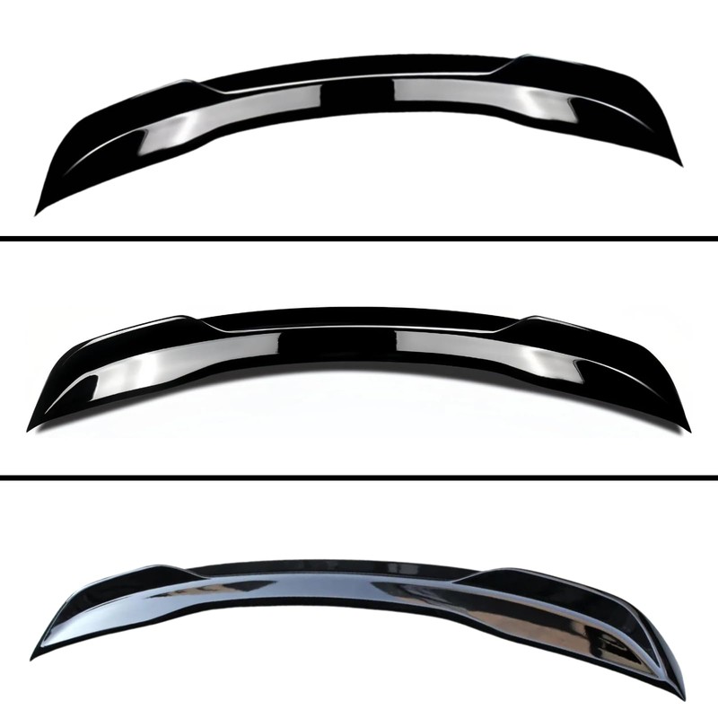 Rear Spoiler Wing Glossy Black for Honda Civic Sedan 11th
