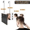 XIGETRAIL Rechargeable 3 Way Mirror for Self Hair Cutting with