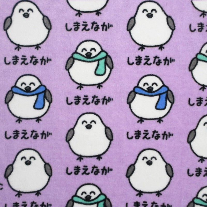 Oekaki-san Series Face Towel Shimaenaga-san