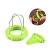 Fruit Slicer, Green Fruit Kiwi Cutter Peeler, 2025 New Slicer