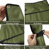 BLIRITEL 16 Pockets Wrench Roll Up Pouch, Wrench Roll Organizer