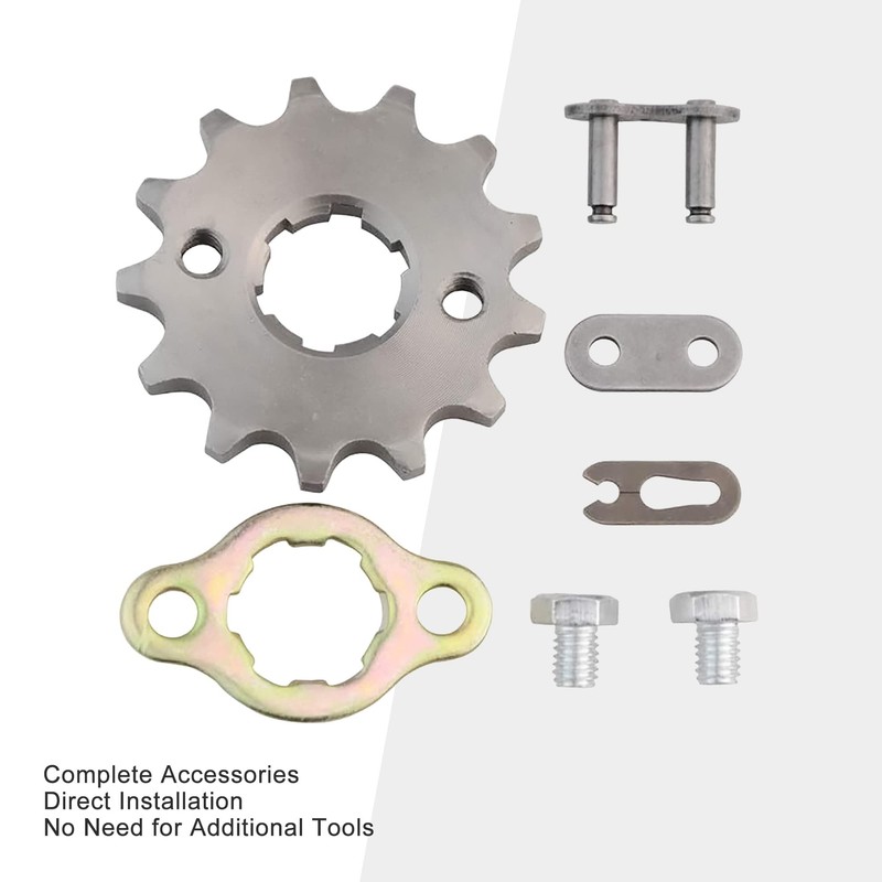 GOOFIT 17mm Front Sprocket for Motorcycle Dirt Bike ATV (420-13T)