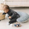 GRSSDER Reversible Nursing Pillow Cover, Ultra Soft Stretchy Minky Removable