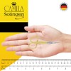 CS05 3 1/2" Professional Gold Plated Cuticle Scissors